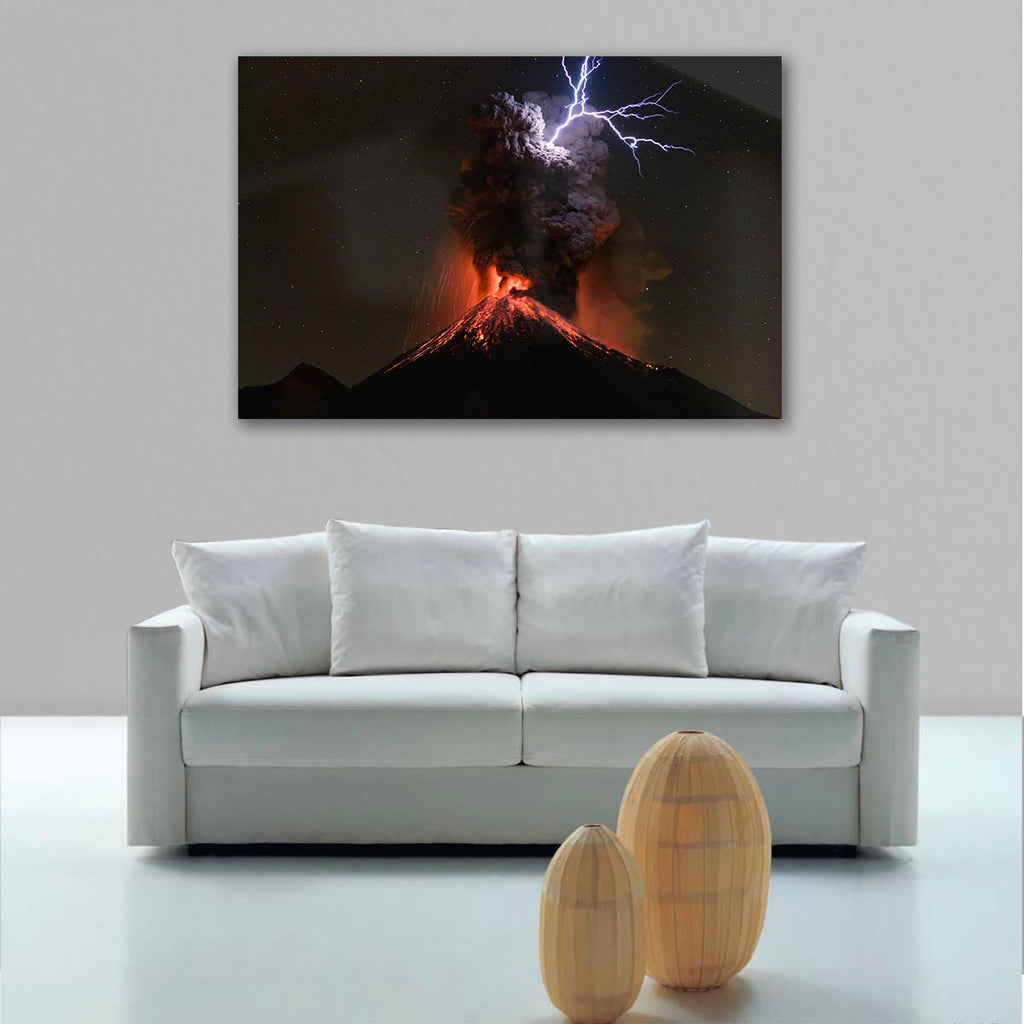 Deluxe: La luz pertenece al cielo - Sergio Tapiro Fotos de volcanes y Naturaleza | Prints