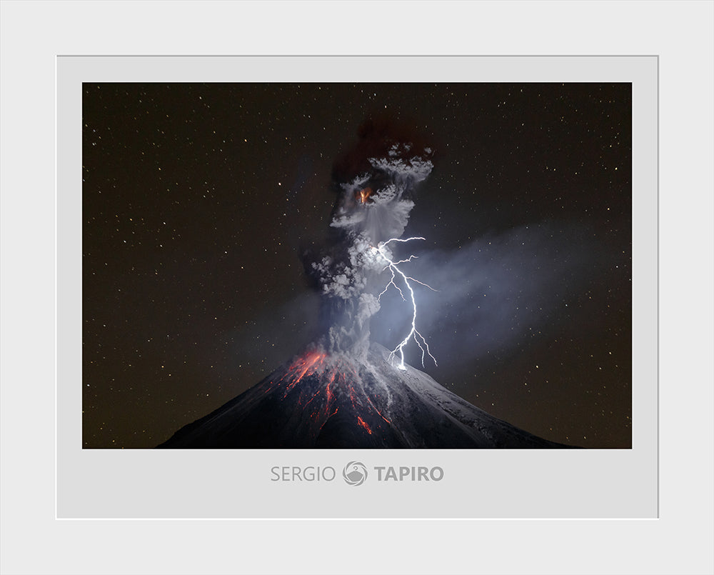 POP: El Poder de la Naturaleza, foto de 35x28cm - Sergio Tapiro Fotos de volcanes y Naturaleza | Prints