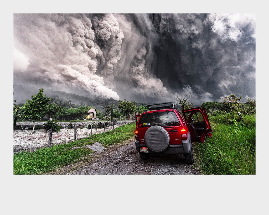 Foto Flujo piroclástico. PARECÍA DÍA JUICIO FINAL 25x20cm envío gratis - Sergio Tapiro Fotos de volcanes y Naturaleza | Prints