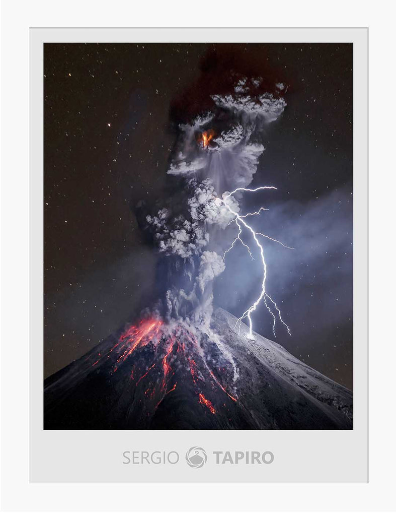 El Poder de la Naturaleza con firma. Edición Especial 2021 - Sergio Tapiro Fotos de volcanes y Naturaleza | Prints