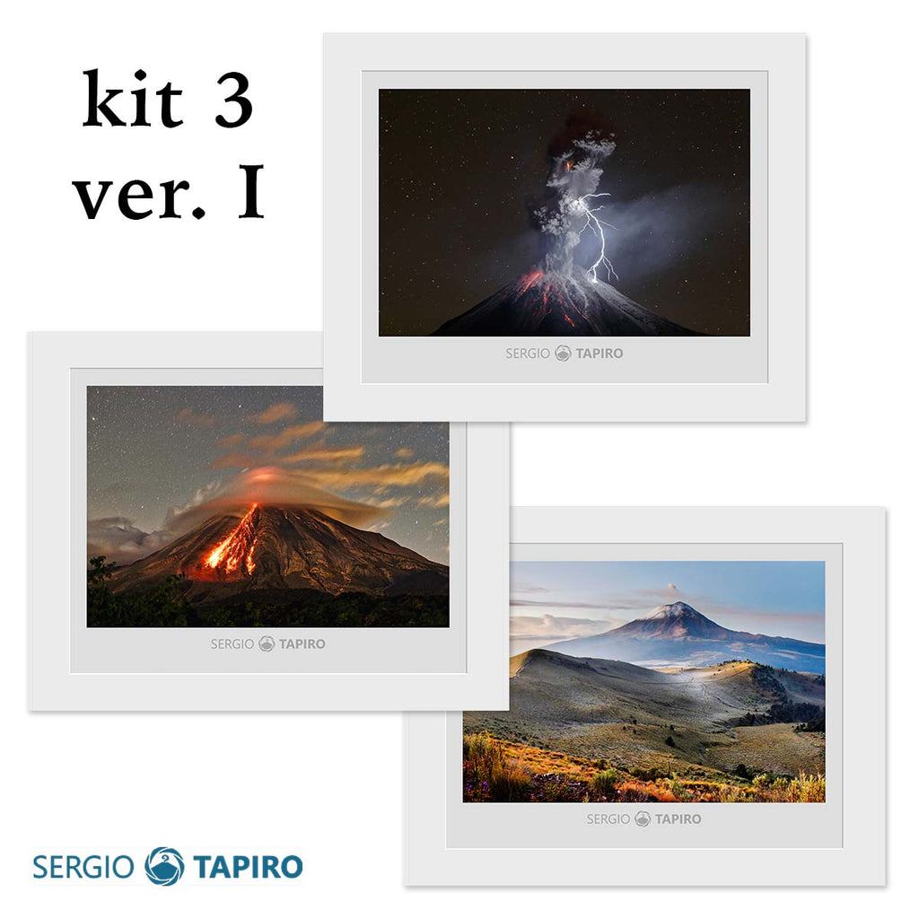 64% dcto.! Kit de 3 fotos de Volcanes y naturaleza, ver. 1. Envío GRATIS. 35x28cm - Sergio Tapiro Fotos de volcanes y Naturaleza | Prints