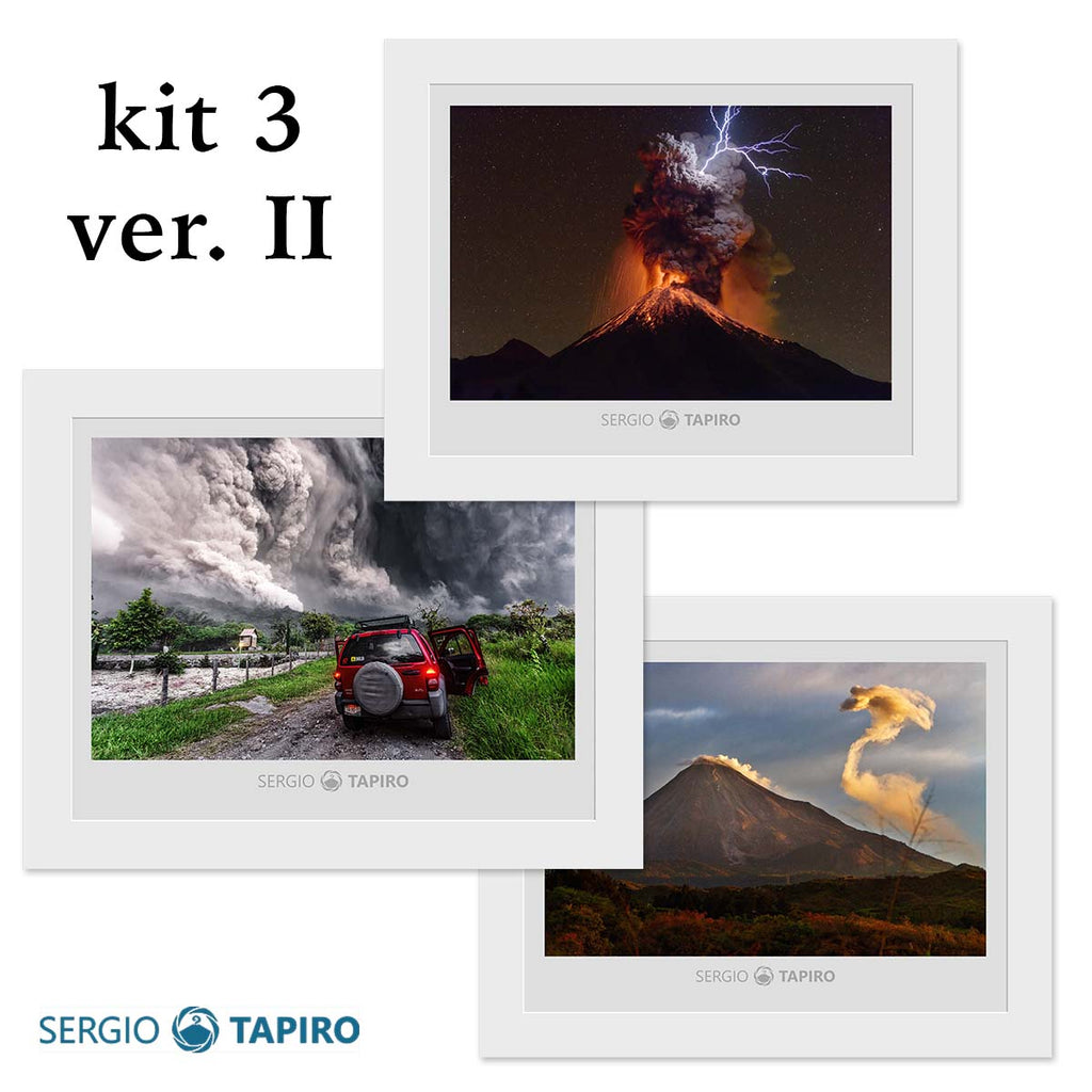 64% dcto.! Kit de 3 fotos de Volcanes y naturaleza, ver. 2. Envío GRATIS. 35x28cm - Sergio Tapiro Fotos de volcanes y Naturaleza | Prints