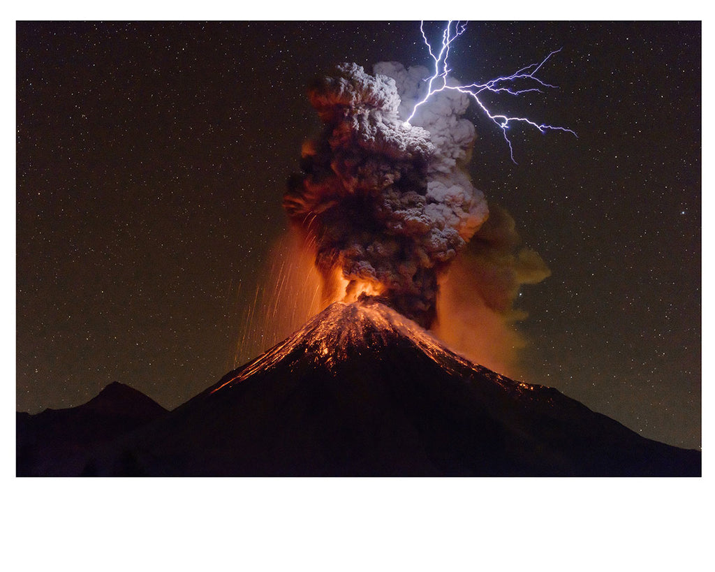 La luz le pertenece al cielo 25x20cm envío gratis - Sergio Tapiro Fotos de volcanes y Naturaleza | Prints
