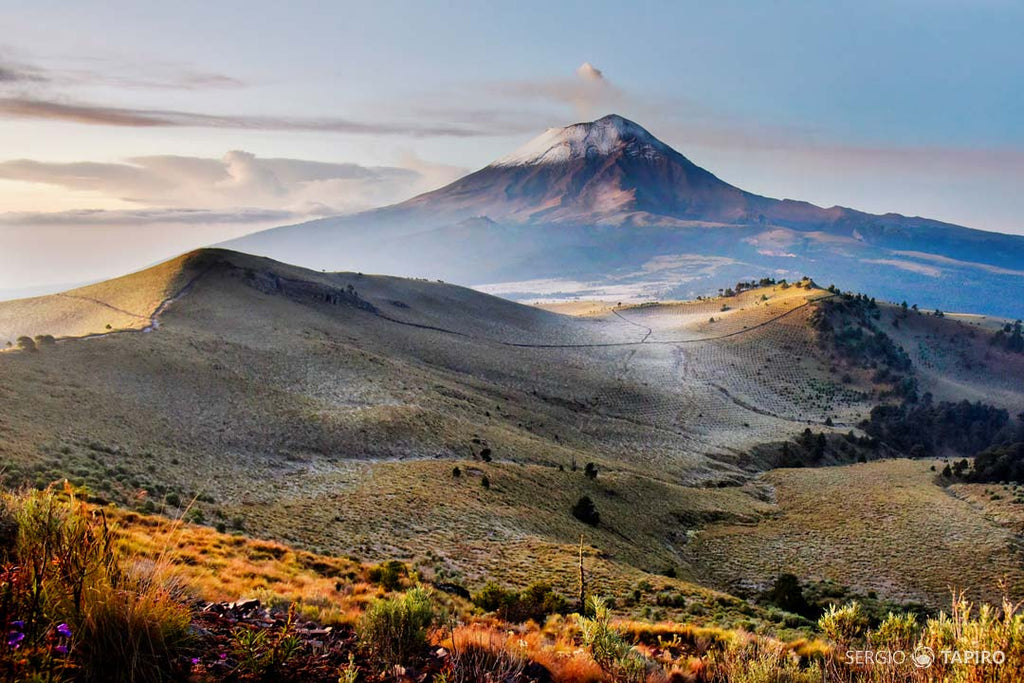Foto de 60x40 cm para decorar tu pasillo. Popocatépetl 2018 MED - Sergio Tapiro Fotos de volcanes y Naturaleza | Prints
