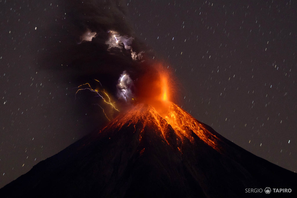 Foto de 60x40cm, enmarcada y laminada. Sin vidrio. - Sergio Tapiro Fotos de volcanes y Naturaleza | Prints
