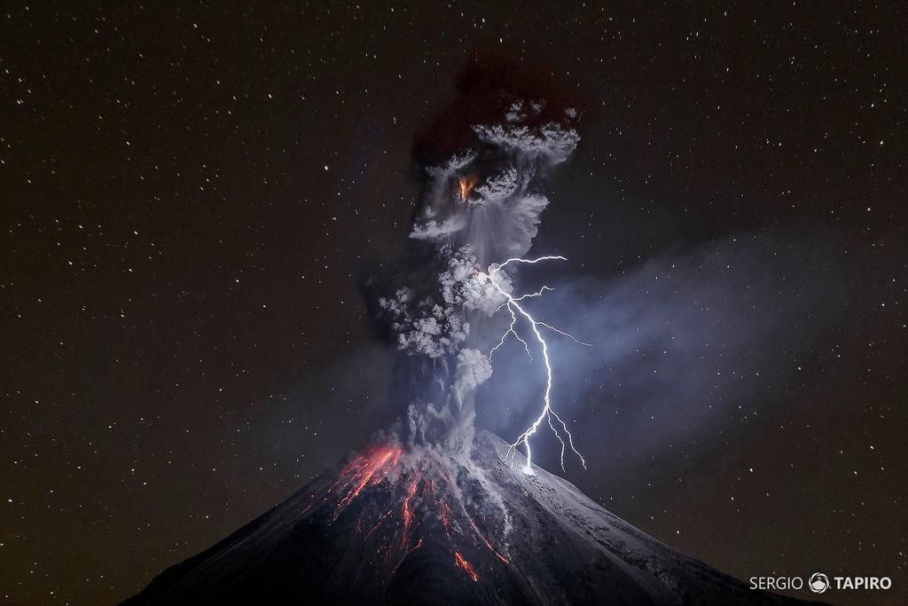 Foto: El Poder de la Naturaleza, sin firmar, papel fotográfico lustre, desde 50x33cm. Sergio Tapiro. - Sergio Tapiro Fotos de volcanes y Naturaleza | Prints