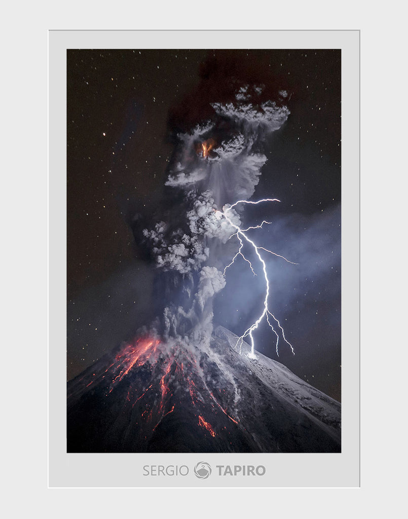 POP: El Poder de la Naturaleza | Vertical 28x35cm | Envío Gratis - Sergio Tapiro Fotos de volcanes y Naturaleza | Prints